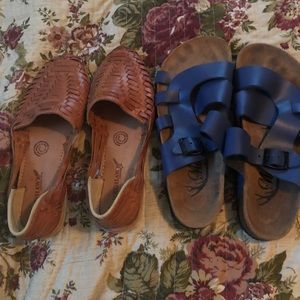 Shoes size 8.5 sales includes both pairs